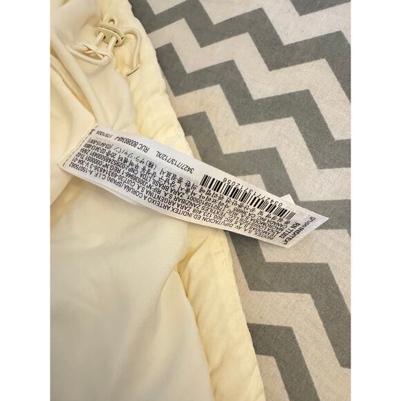 Zara Women’s XL Beige Puffer Vest – Quilted, Lightweight, Zip Front - Picture 3 of 4